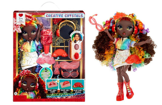 Rainbow High Creative Crystals Iris Fashion Doll with Crystal Accessory Kit