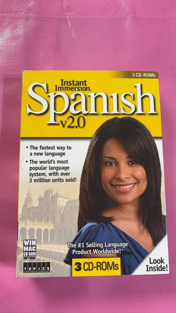 Instant Immersion Spanish v2.0 Language Learning Software