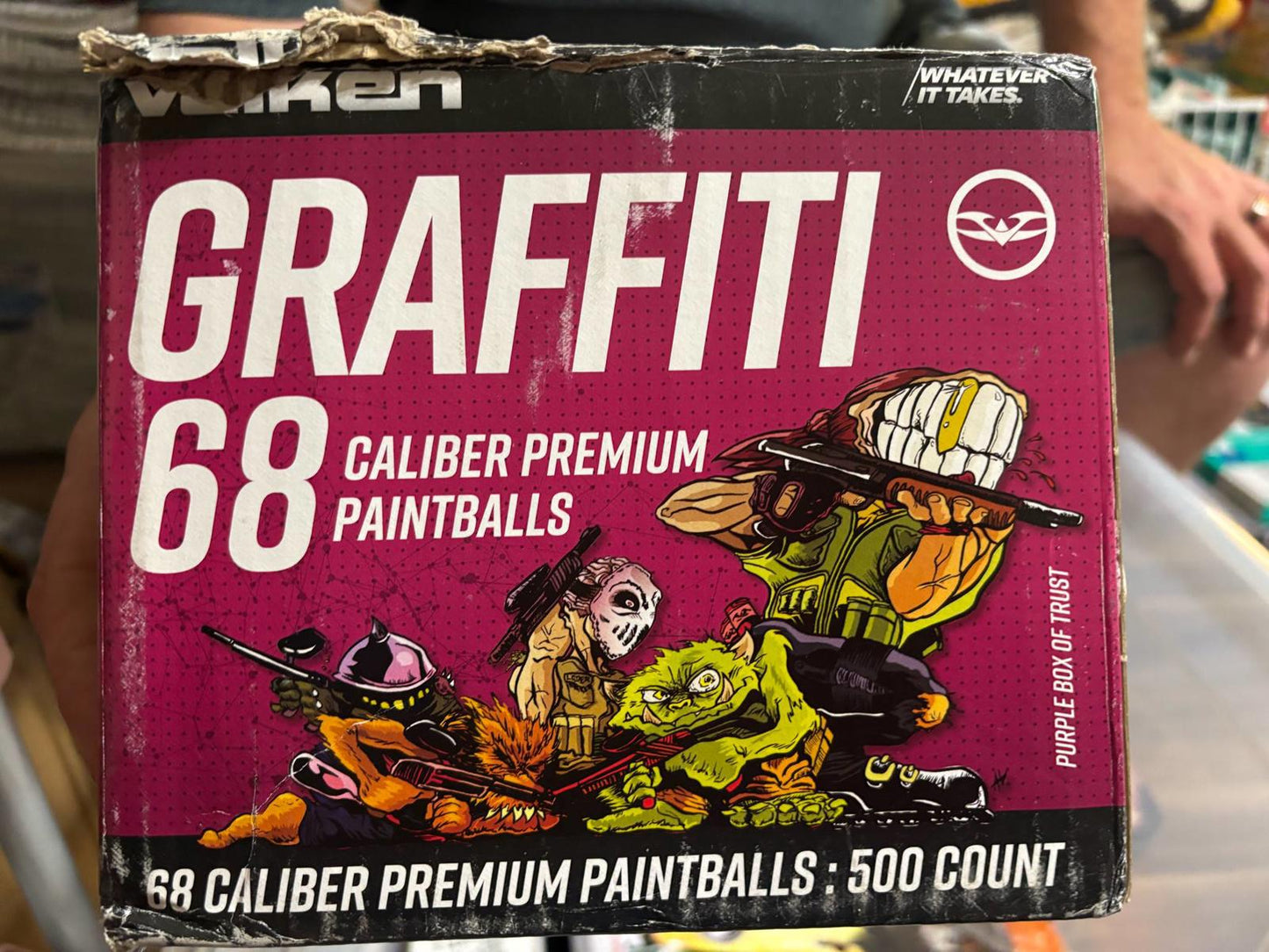 Valken Graffiti Paintballs - 68cal - 500ct -