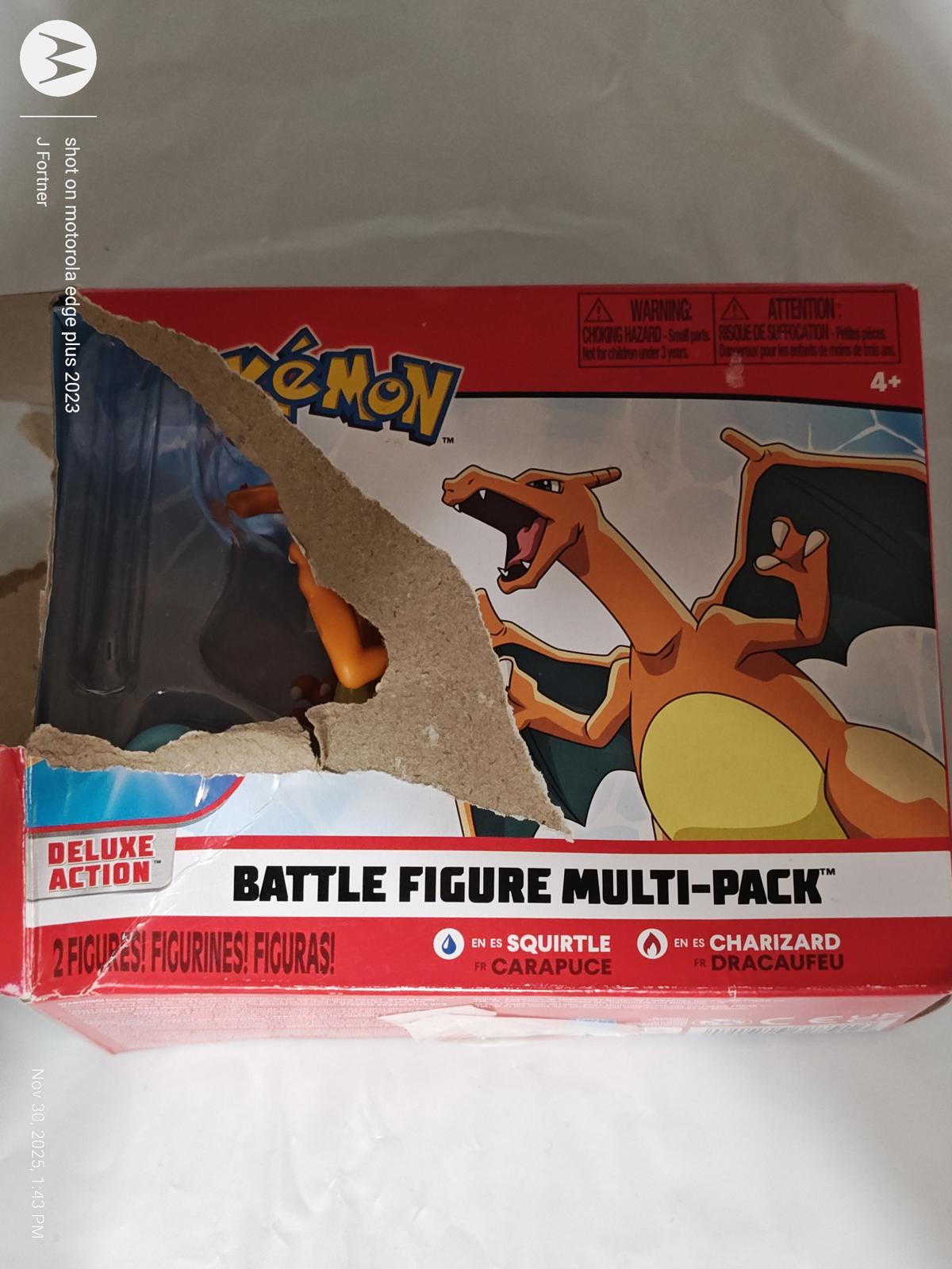 Pokemon Deluxe Battle Figure Multi-Pack Action Figure Charizard
