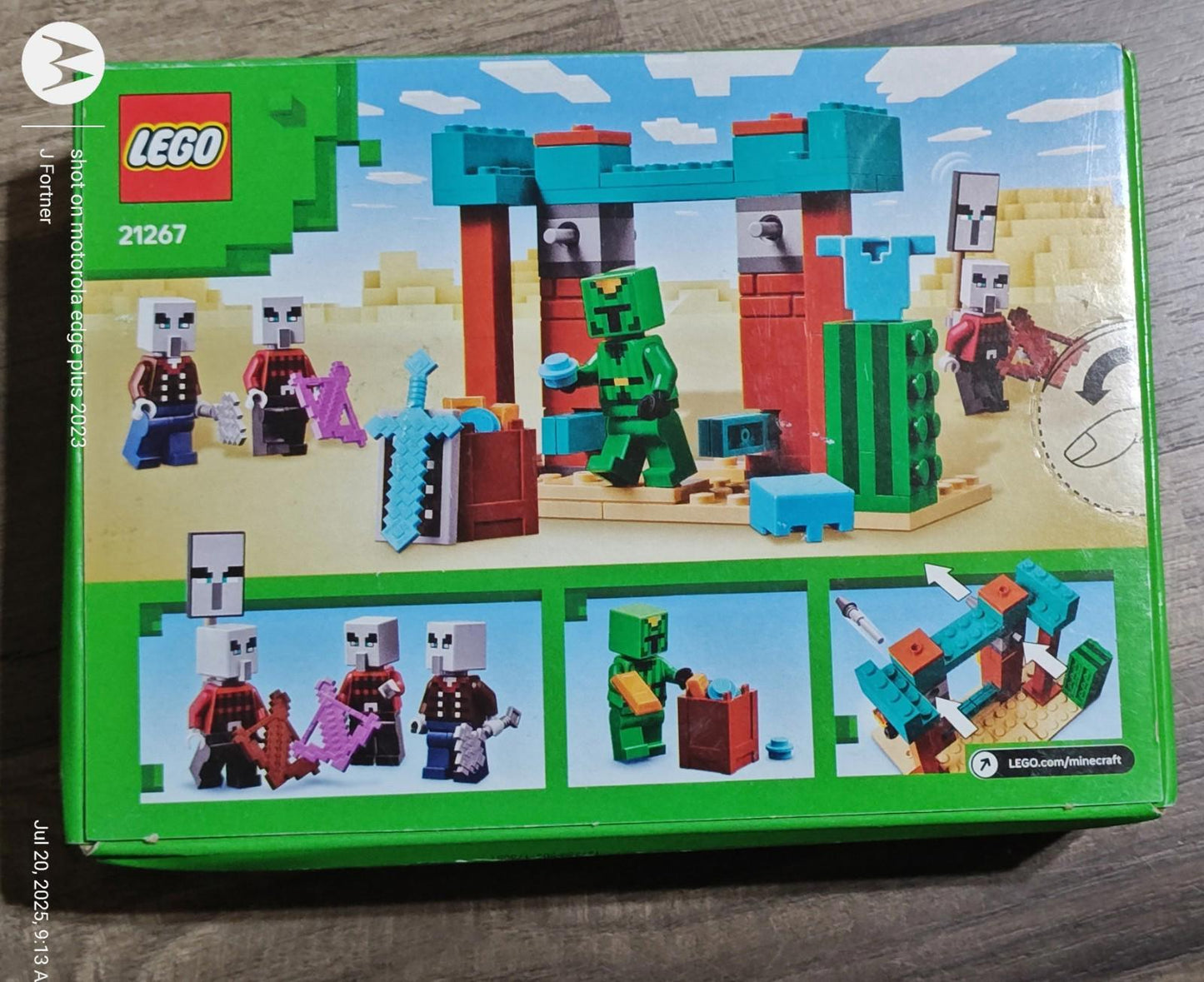 LEGO® Minecraft™ The Illager Desert Patrol 21267 [New Toy] Brick