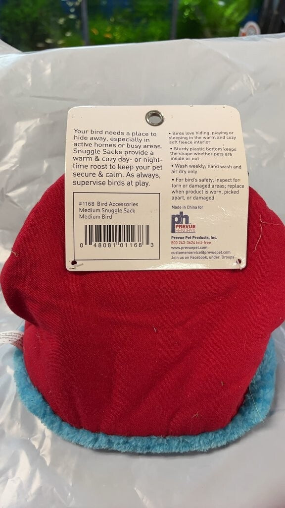 Prevue Pet Products Snuggle Sacks Medium Bird Accessory