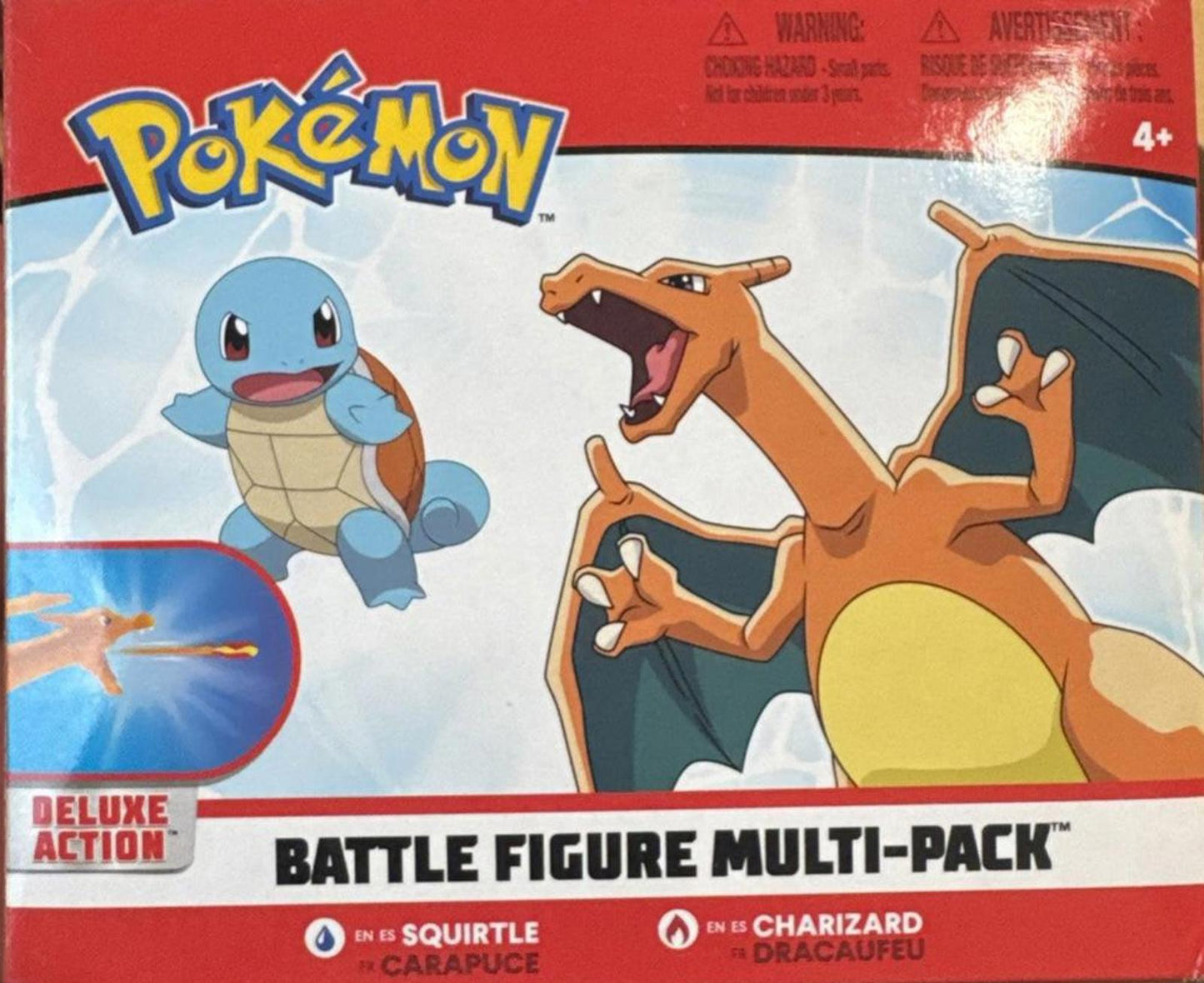 Pokemon Deluxe Battle Figure Multi-Pack Action Figure Charizard