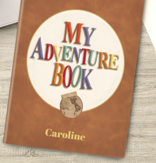 Personalized My Adventure Book | Colorful Custom Name Journal