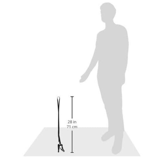 Garden Hand Tiller, 28 inches tall, ideal for cultivating soil and planting.