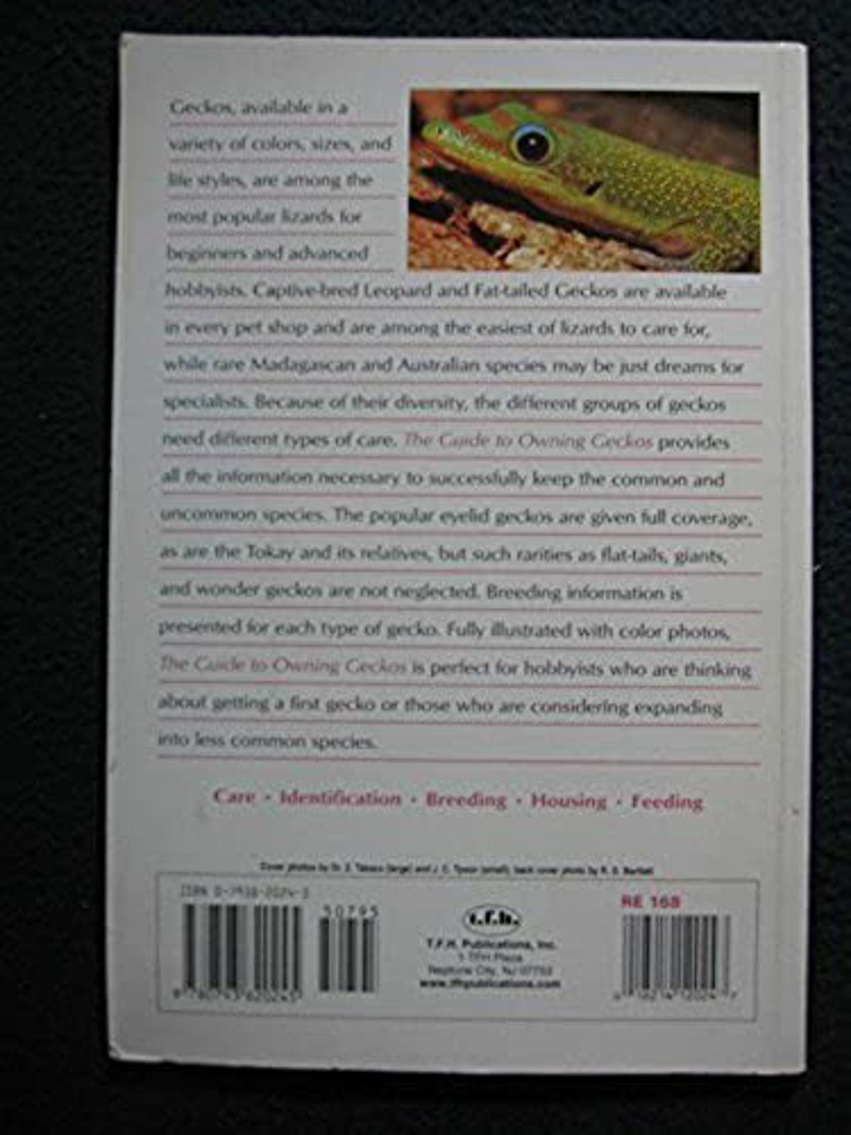 Guide to Ornamental Geckos offers care tips, breeding, and identification for various gecko species.