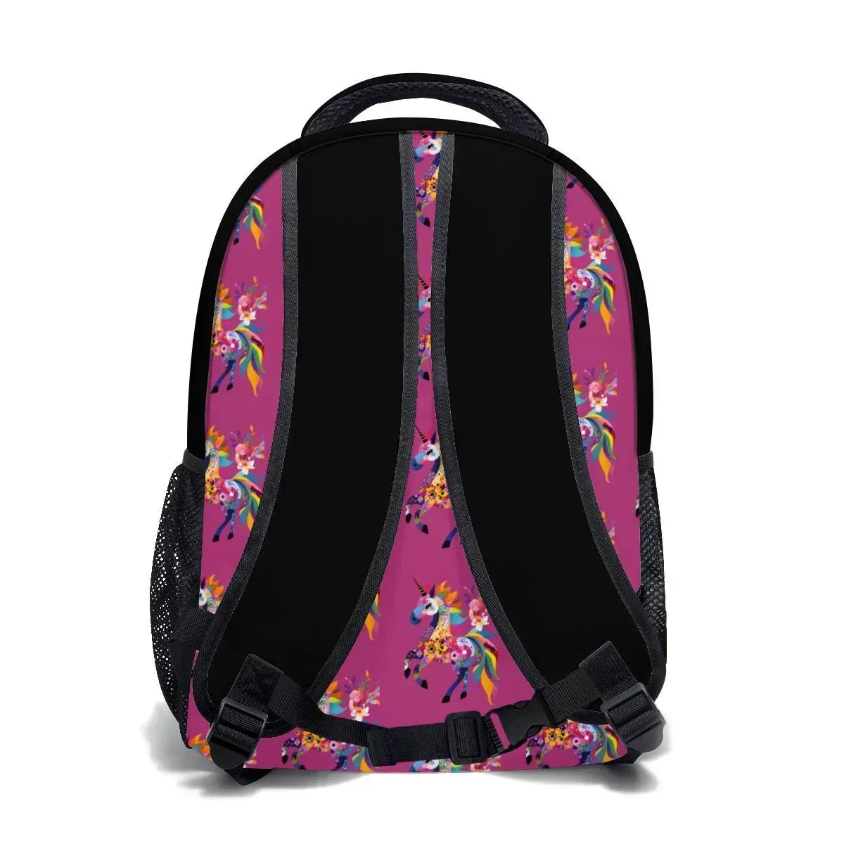 Personalized Kids School Set | Custom Name | Pink Unicorn Backpack Lunch Bag Pencil Case 3-Piece Gift