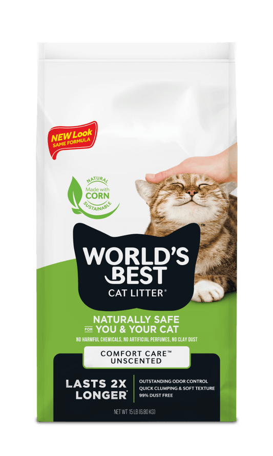 World's Best Comfort Care Unscented Cat Litter