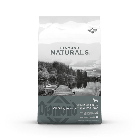 Diamond Naturals Senior Chicken, Egg and Oatmeal Dry Dog Food