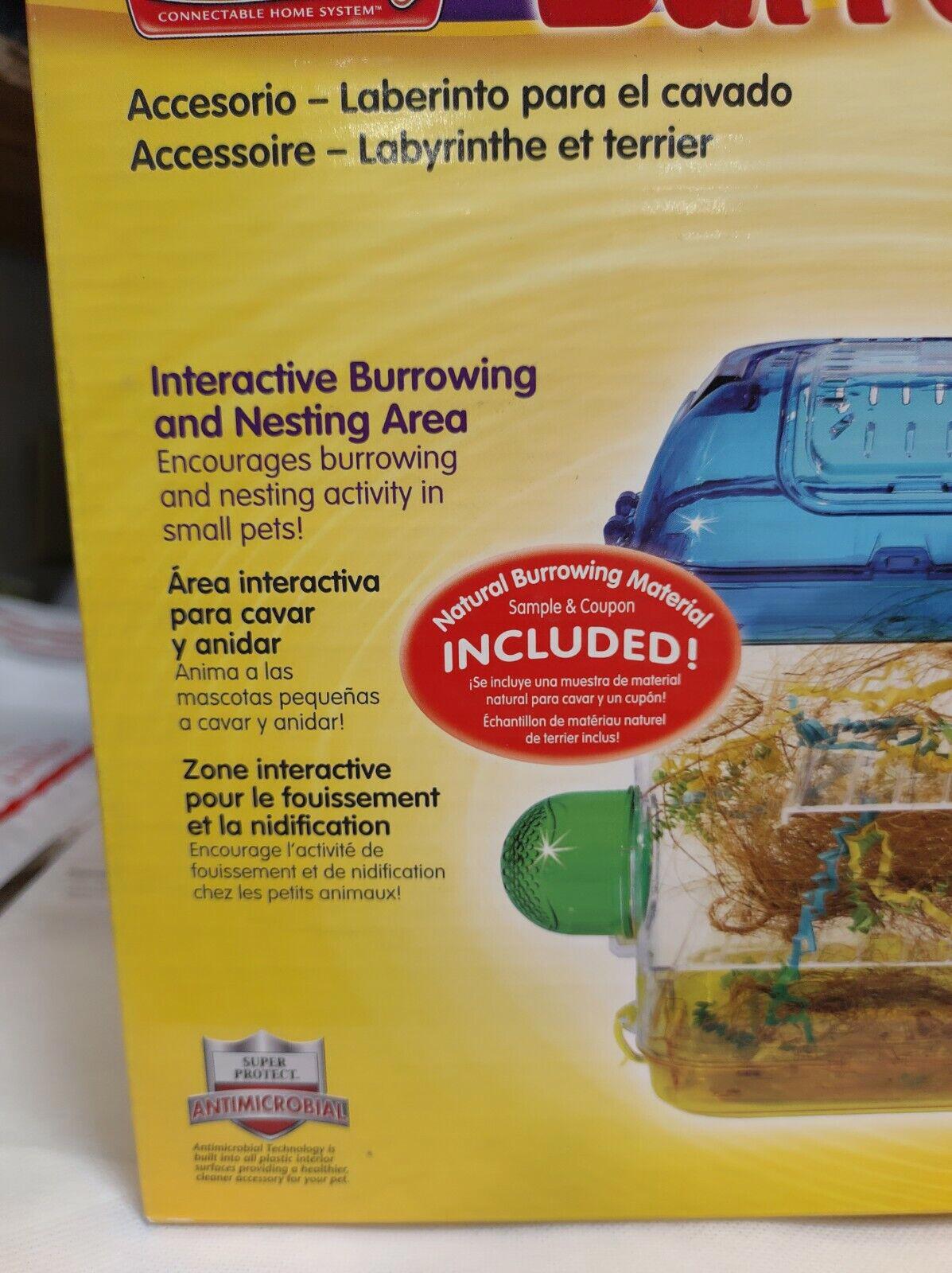 Burrowing Labyrinth for small pets encourages interactive nesting and burrowing activities.
