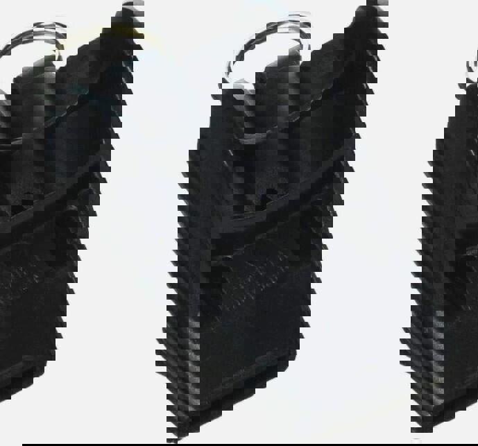 Keychain holder featuring a durable black design for easy access and organization.