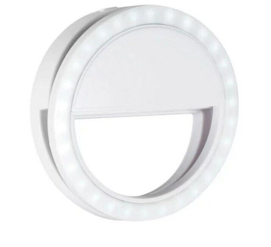 LED Makeup Mirror with bright white lights for enhanced visibility.