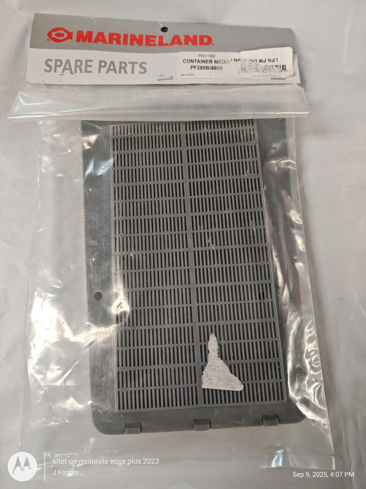 Marineland spare parts filter media for aquarium filtration systems.