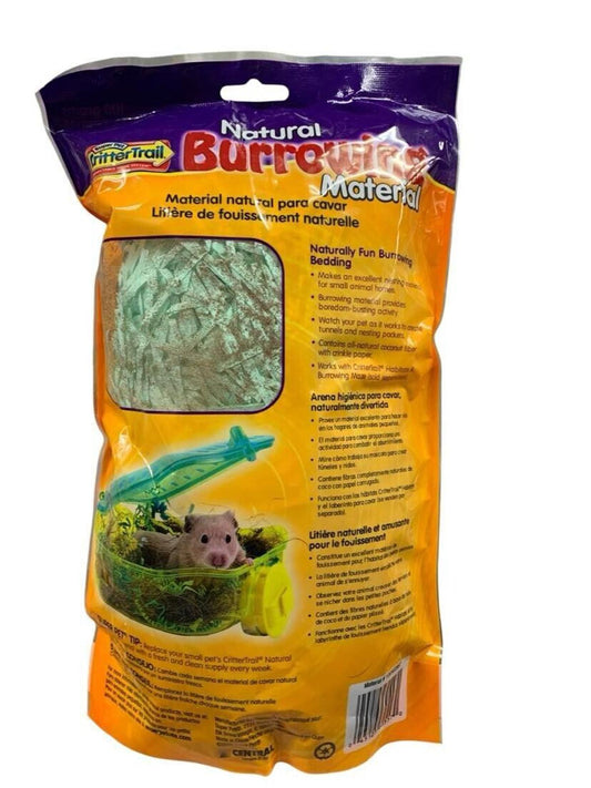 Natural Burrowing Material for small pets, ideal for nesting and burrowing activities.