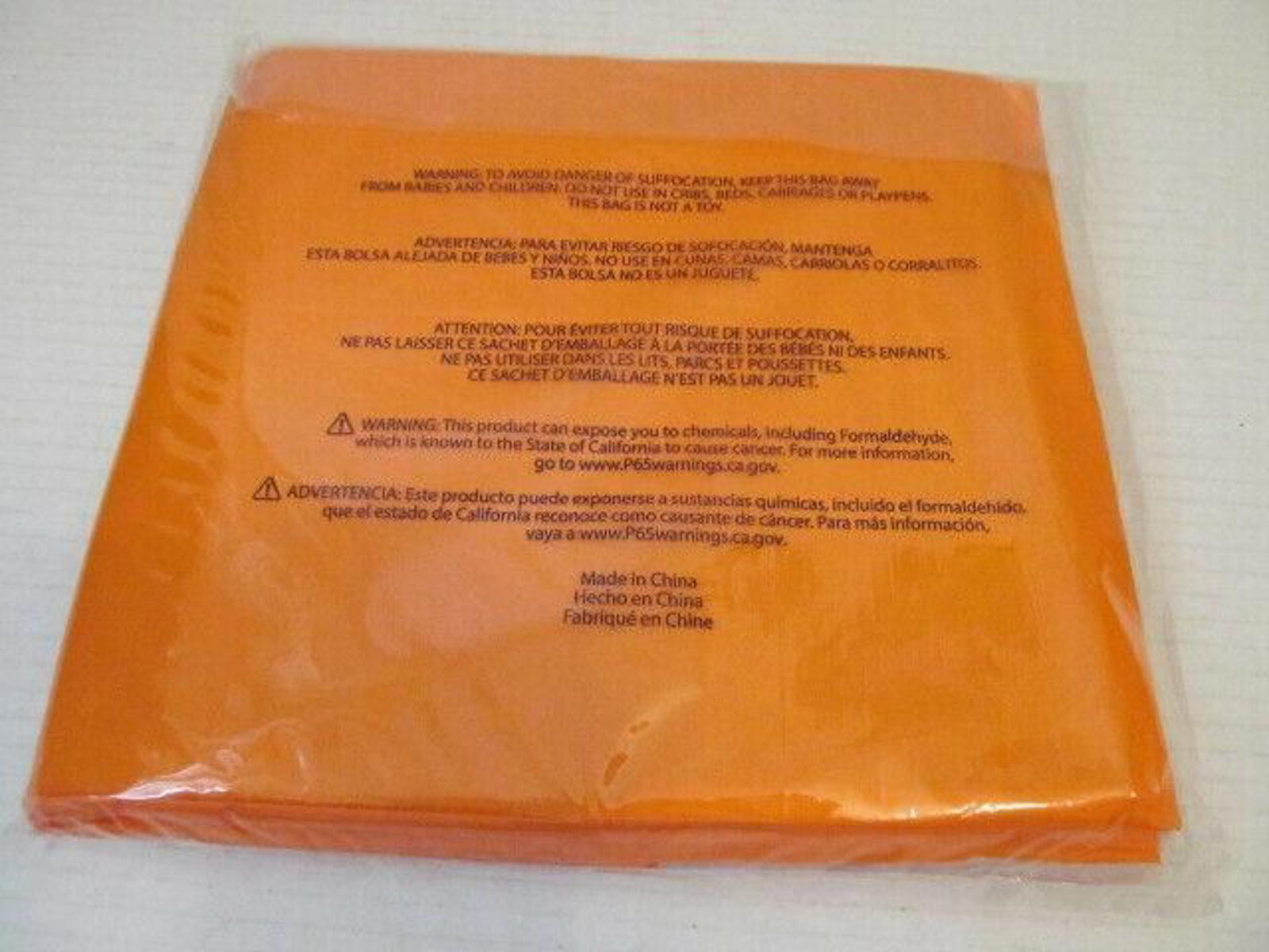 Orange plastic sheets packaged for crafting and DIY projects.