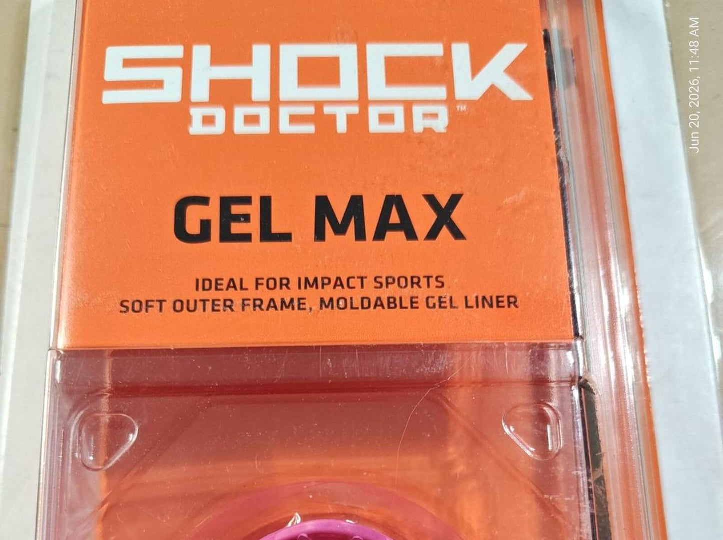 Shock Doctor Gel Max Youth -10 Pink Brand New Never opened
