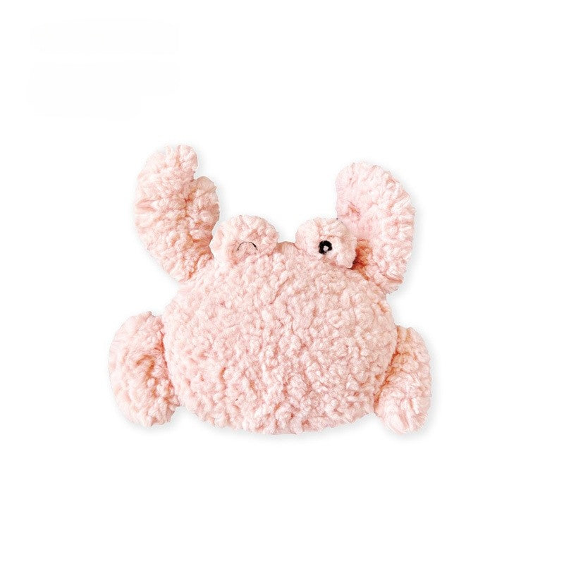 Pink Elephant Plush Toy with fluffy texture and cute features.