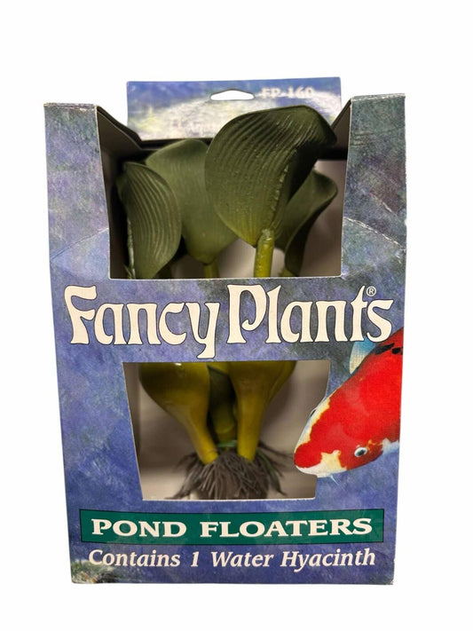 Pond Floaters by Fancy Plants featuring a realistic water hyacinth design in a decorative box.