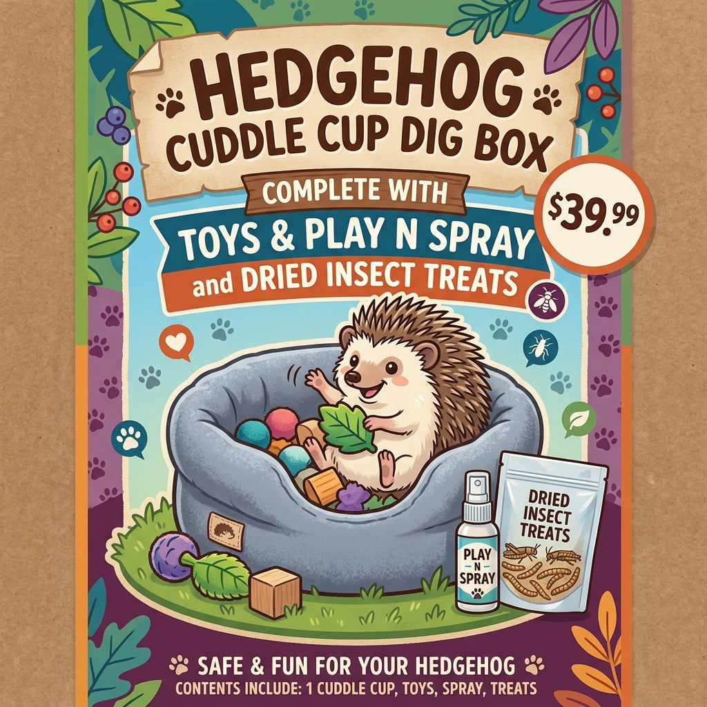Hedgehog Food Complete Diet – The Perfect Blend by PNC Family FInds