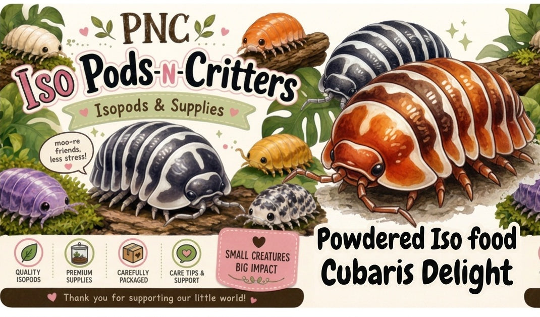 Isopod & Invertebrate Diet " Cubaris Delight"