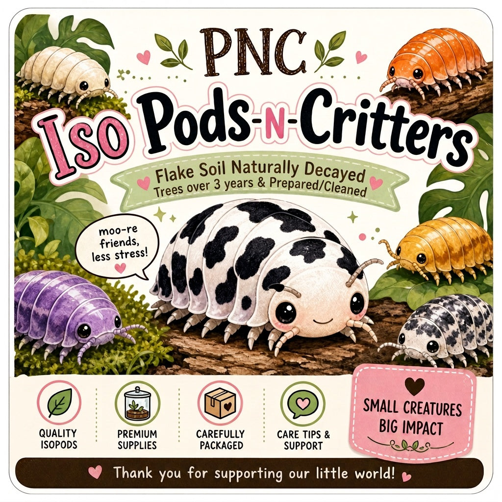 Bio Active Isopod Substrate Soil Collected & Prepared All Natural