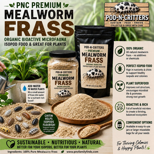 Premium Mealworm Frass ! Organic and Homegrown