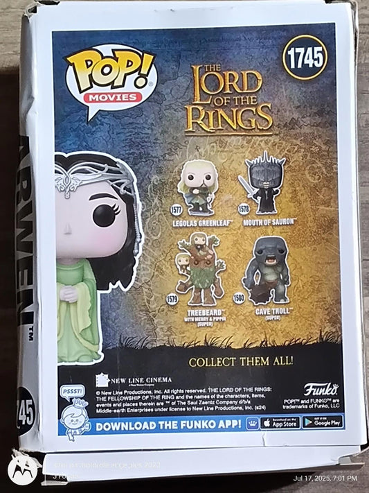 Funko Pop! Movies The Lord of the Rings collectible figure featuring Galadriel.
