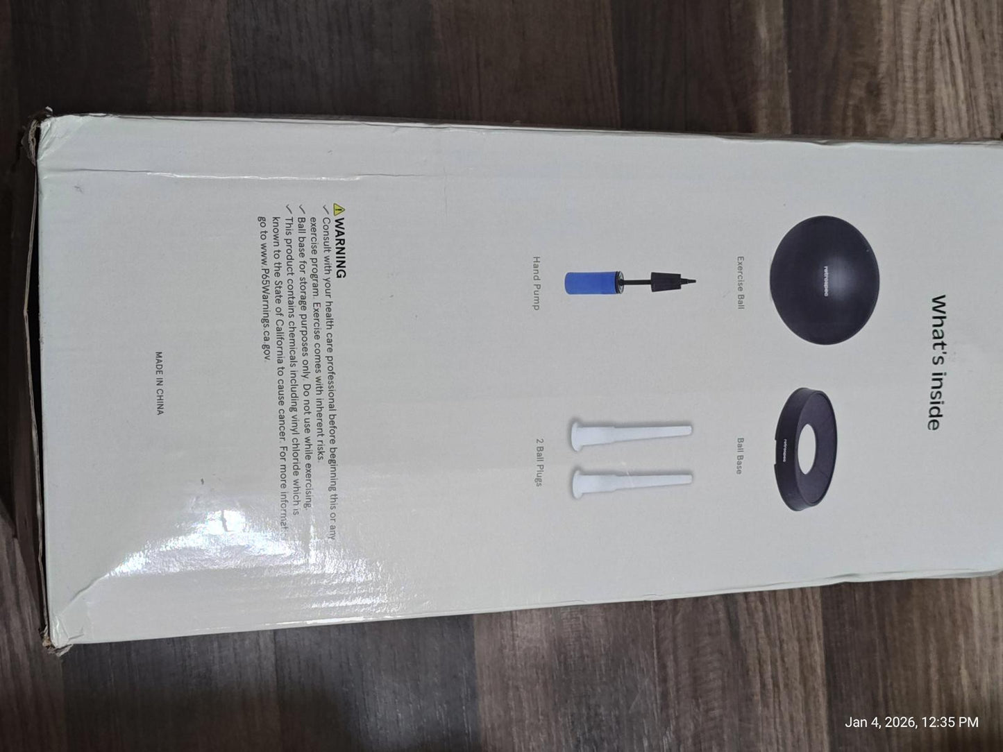 Product packaging for the Water Balloon Launcher, featuring components like a launcher and balloons.