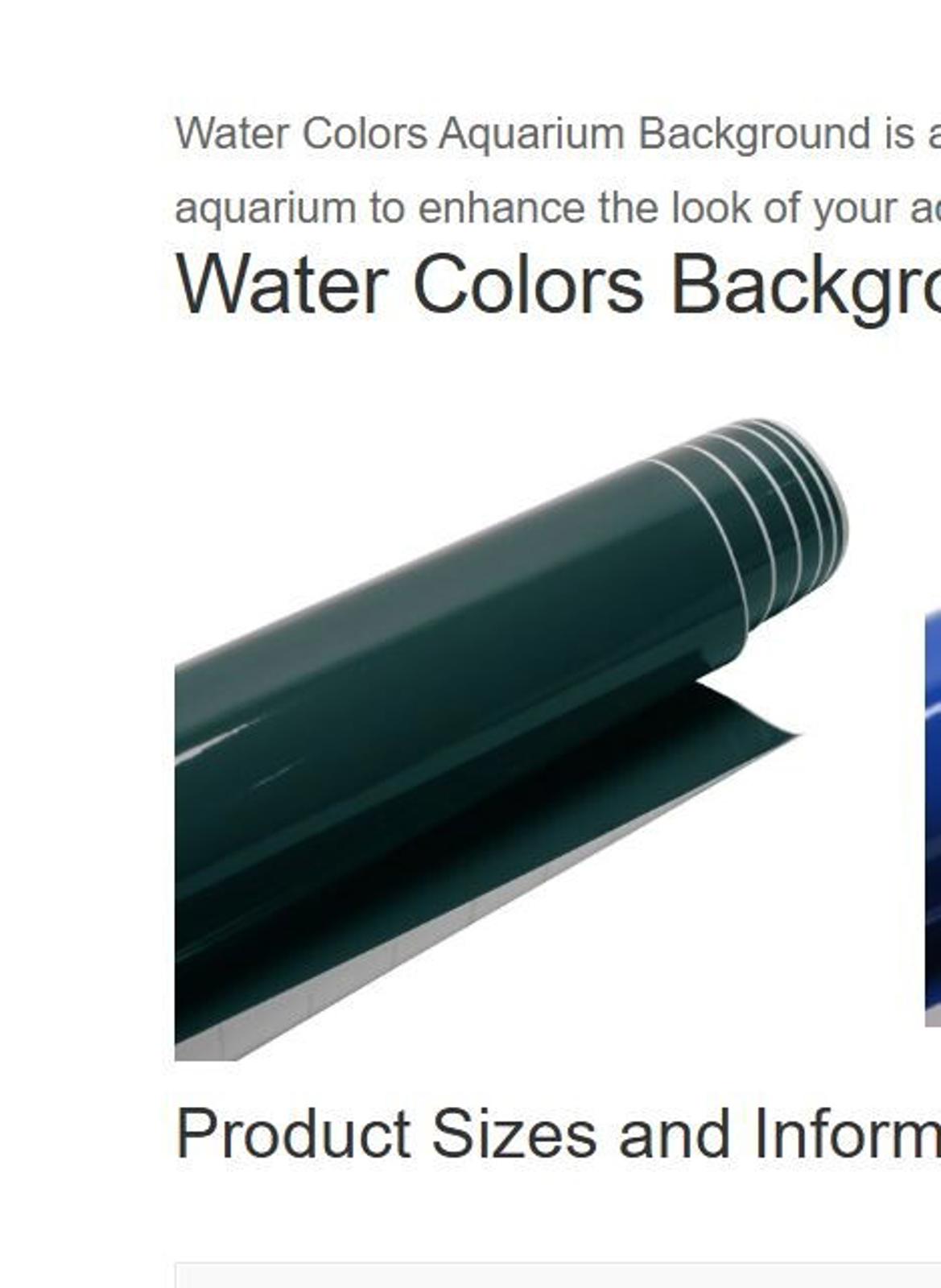 Water Colors Background enhances aquarium aesthetics with a sleek design.